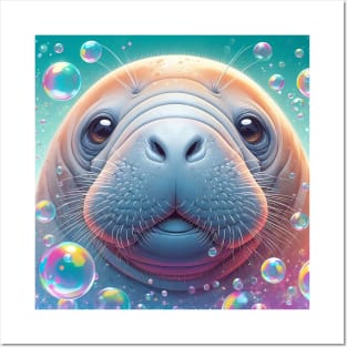 Baby Manatee Posters and Art